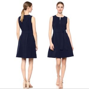 Lark & Ro • Navy Classic Fit & Flare